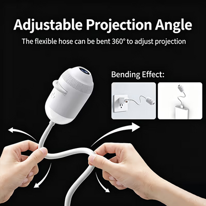 2-in-1 Galaxy Projector Night Light