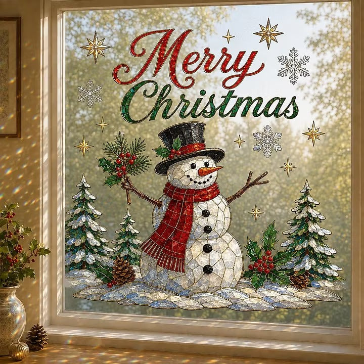🎄Large Christmas Window Sticker
