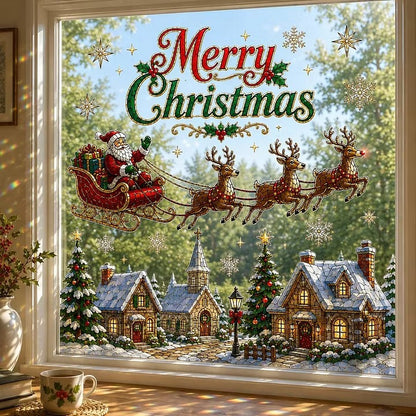🎄Large Christmas Window Sticker