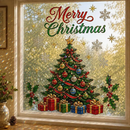 🎄Large Christmas Window Sticker
