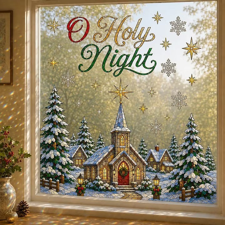 🎄Large Christmas Window Sticker