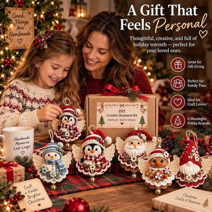 ⛄DIY Crochet Christmas Angel Ornament Kit