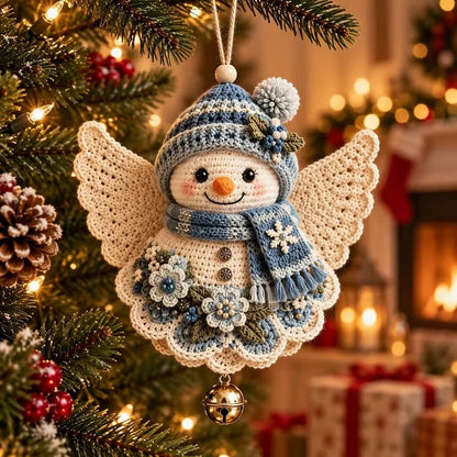 ⛄DIY Crochet Christmas Angel Ornament Kit