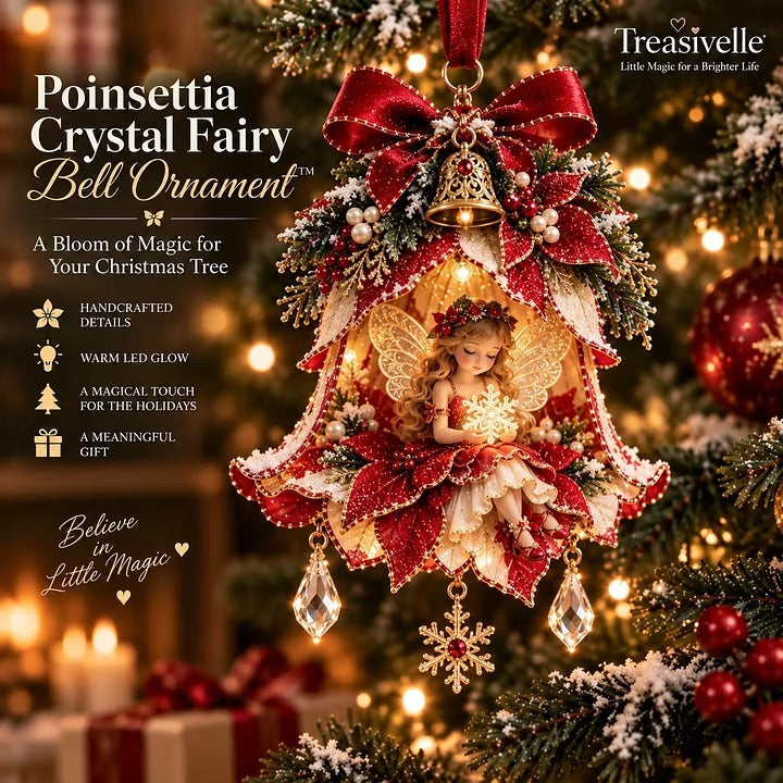 🧚‍♀️✨ Enchanted Fairy Bell Christmas Ornament™