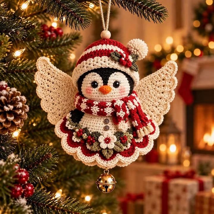 ⛄DIY Crochet Christmas Angel Ornament Kit