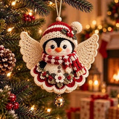 ⛄DIY Crochet Christmas Angel Ornament Kit