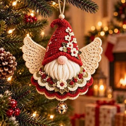 ⛄DIY Crochet Christmas Angel Ornament Kit